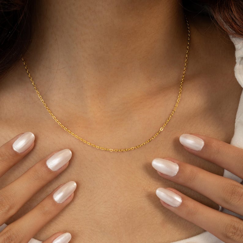 Golden Glimmer Chains