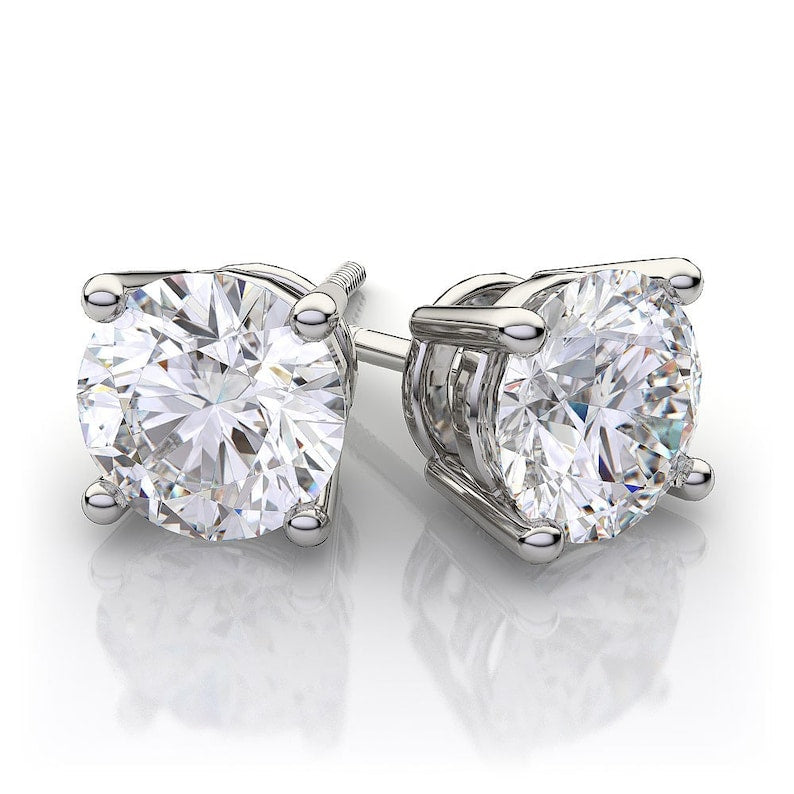 Marquis Solitaire Earrings
