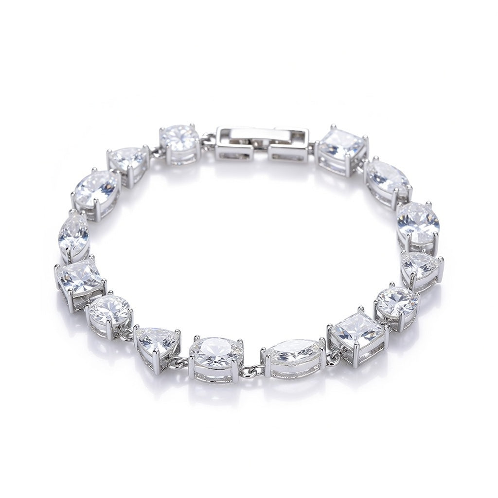 Radiant Cut Statement Tennis Bracelet