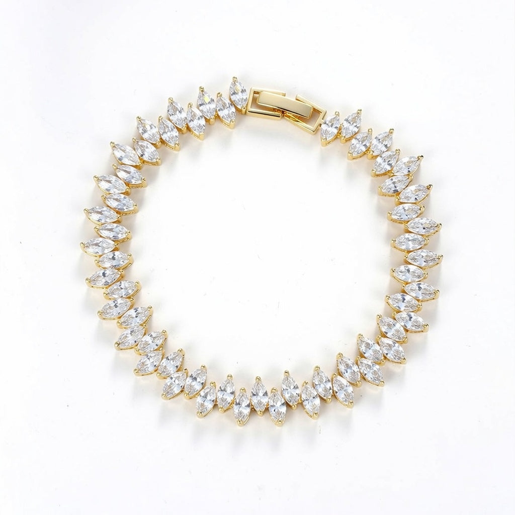 Marquise Tennis Bracelet