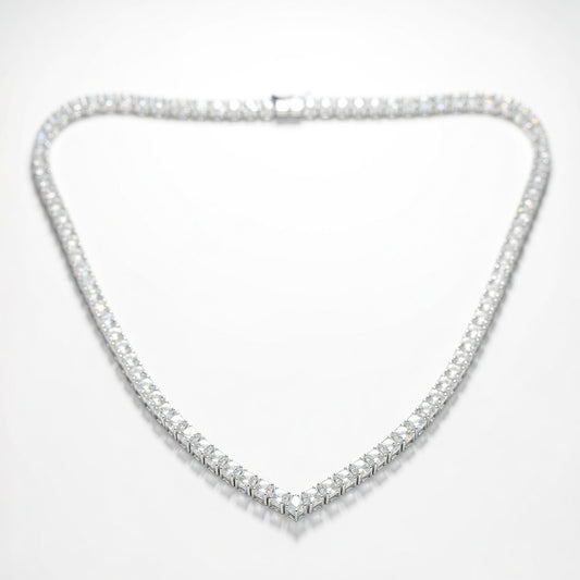 NOIR ÉLITE TENNIS NECKLACE
