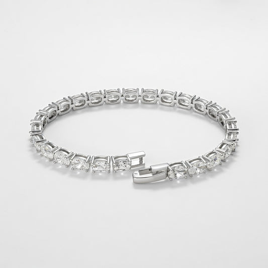 ELARA OVAL TENNIS BRACELET
