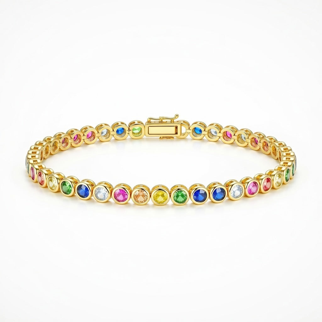 AURORA RAINBOW TENNIS BRACELET