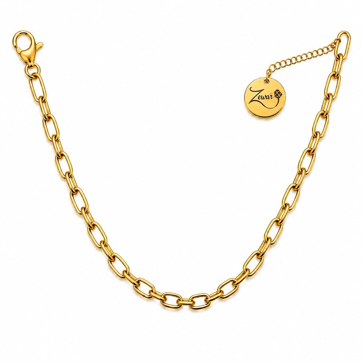 Charm Necklace — Gold
