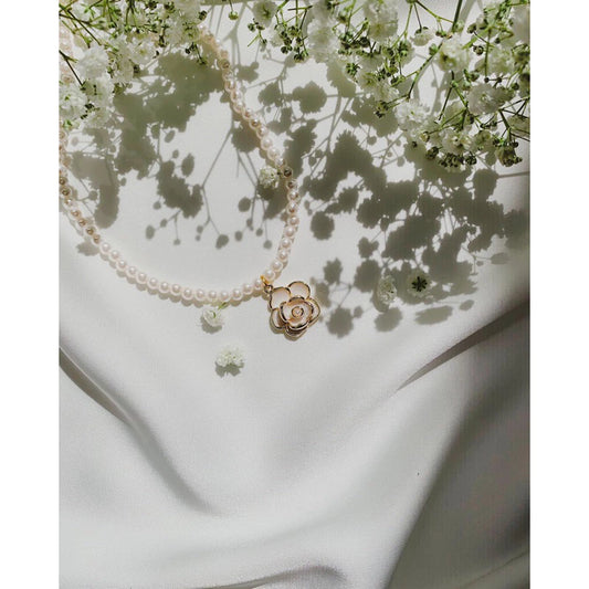 Pearl Blossom Necklace