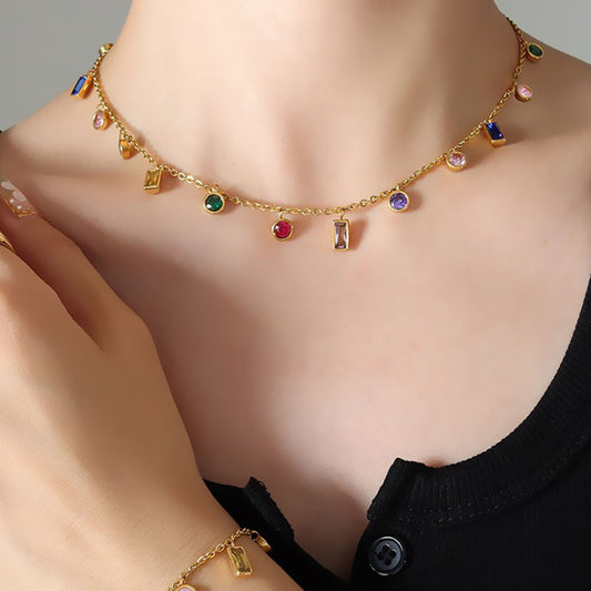 Sofia Colorful Necklace