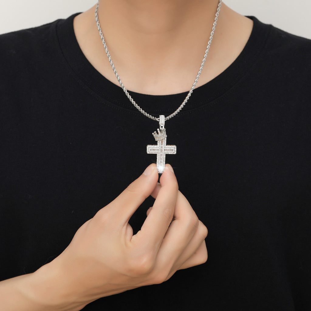 Big Cross Necklace Pendant - The Real 