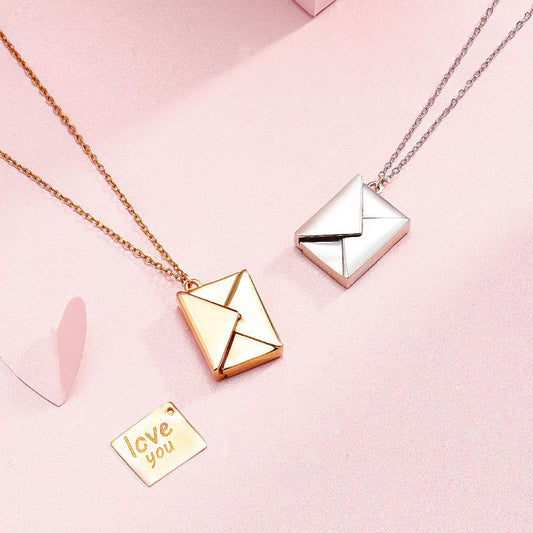 The Open Letter Necklace (925 Sterling Silver)