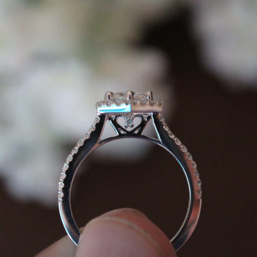 "A radiant spark for a love that never fades – Cushion Cut Power!"