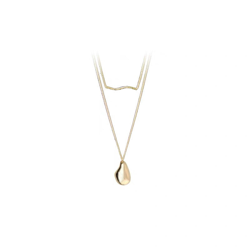 "Elegant gold neckpiece for women’s daily wear, offering classic charm."