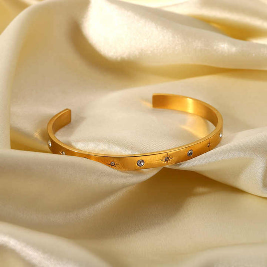 Star Moon Cuff Bracelet