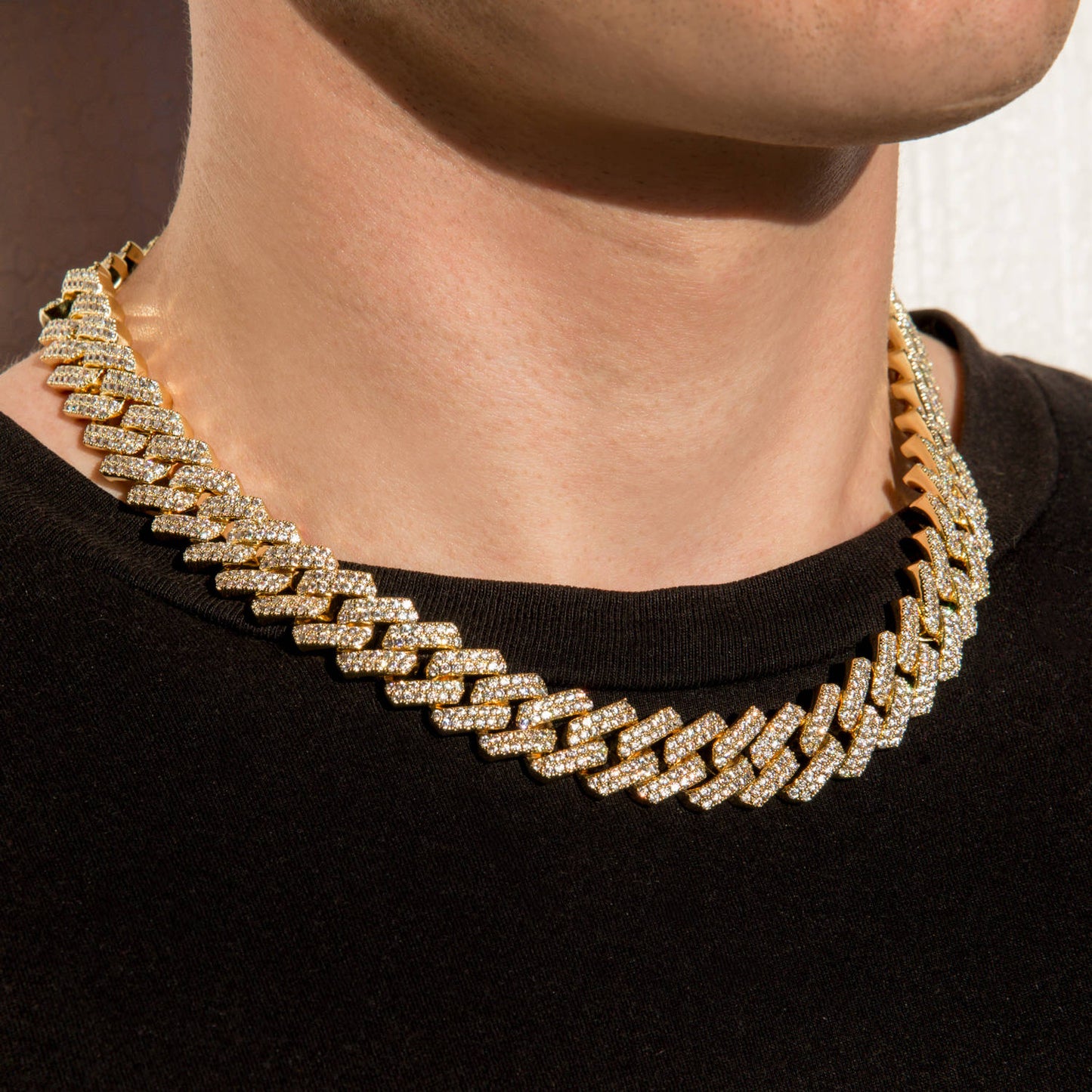 MIAMI CUBAN ICED LINK CHAIN (15MM)