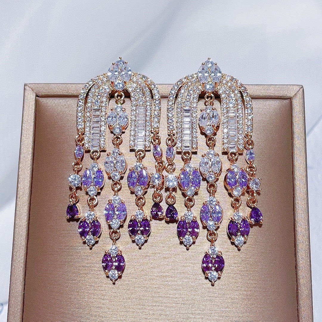 Valencia Statement Drop Earring