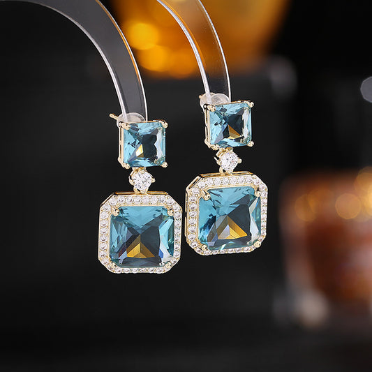 Aquamarine Earrings