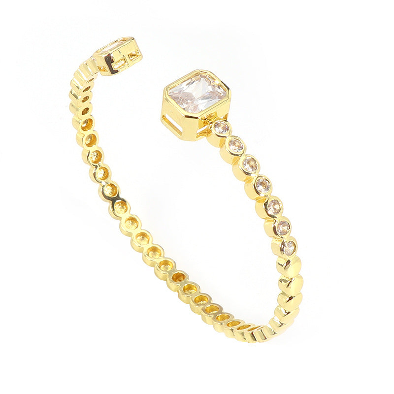 Baguette Cuff Bracelet