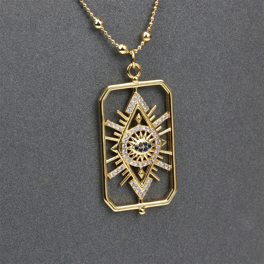 Guiding Light Evil Eye  Necklace
