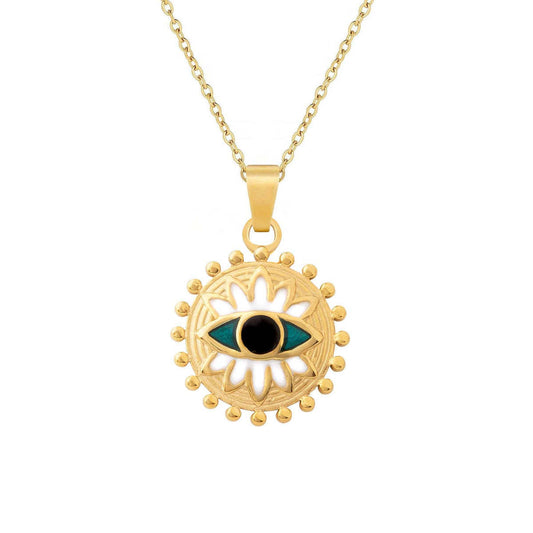 "Elegant gold neckpiece for women’s daily wear, offering classic charm."