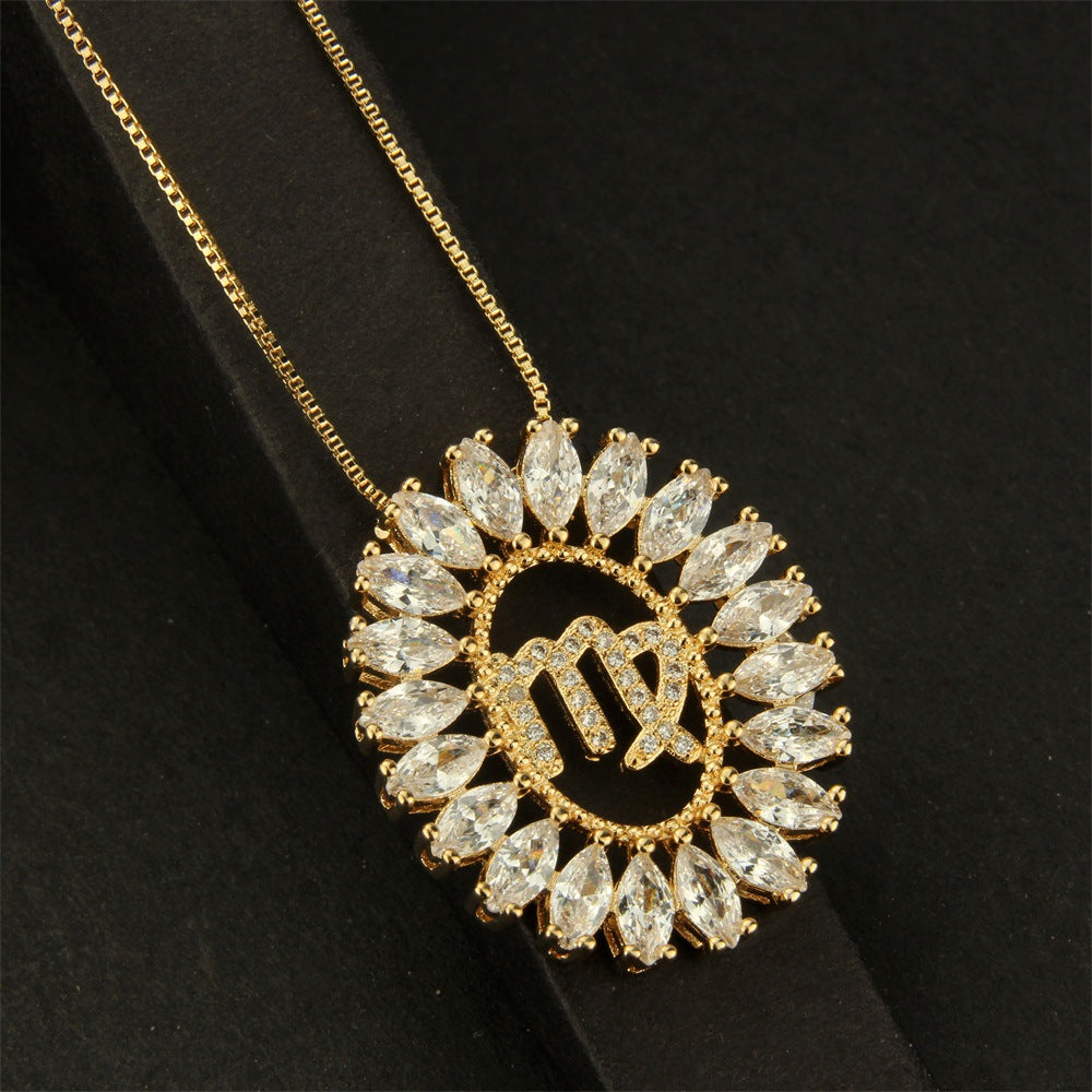 A radiant piece that speaks to individuality and starry influence.