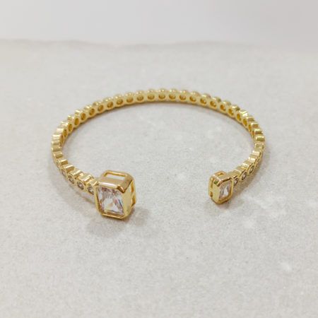 Baguette Cuff Bracelet