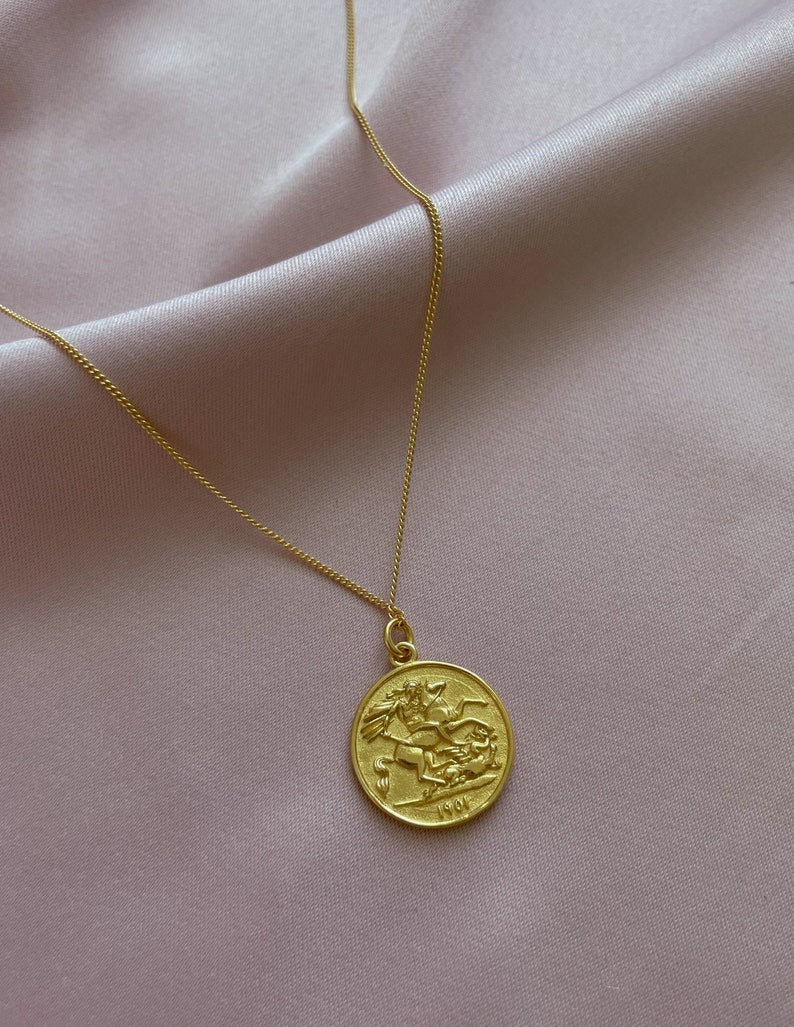 The Ancient Coin Necklace (925 Sterling Silver)