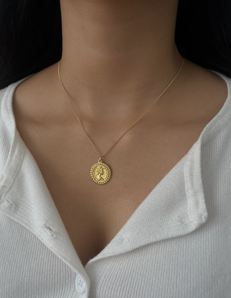 The Mudrika Antique Coin Necklace — KO Jewellery